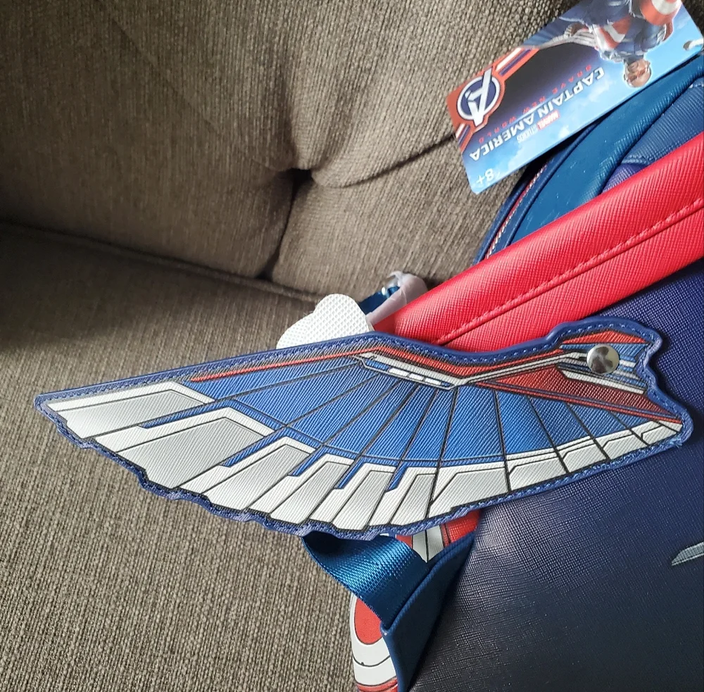 Marvel Captain America Brave New World Cosplay Mini Backpack NWT